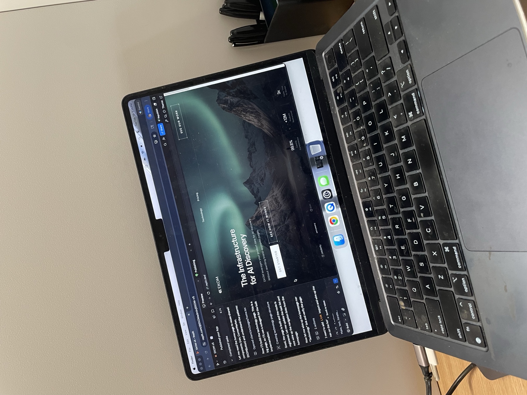 Building Ekom on MacBook