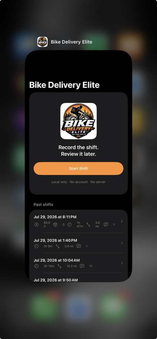Bike Delivery Elite screenshot